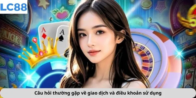 Câu hỏi thường gặp về giao dịch và điều khoản sử dụng